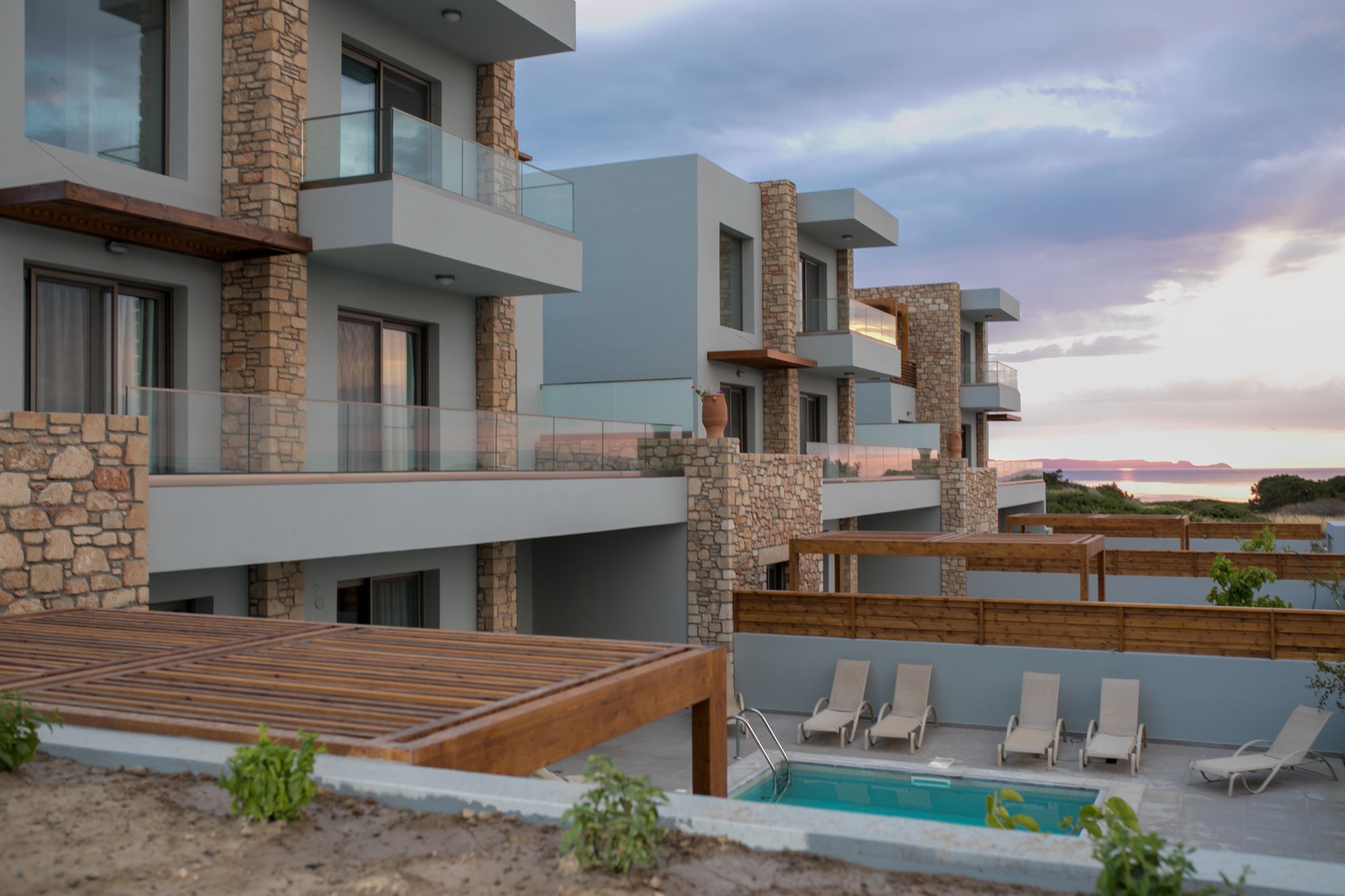 Olive Stone Villas Gennadi Exterior foto